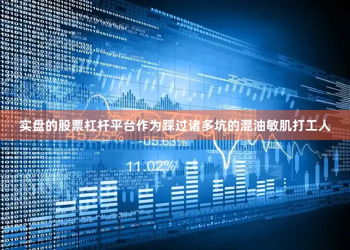 实盘的股票杠杆平台作为踩过诸多坑的混油敏肌打工人